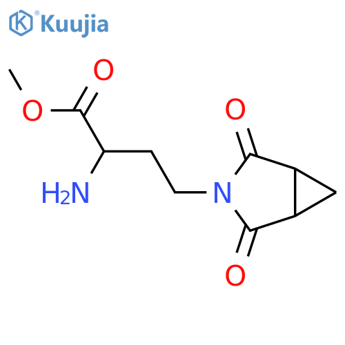methyl 2-amino-4-{2,4-dioxo-3-azabicyclo3.1.0hexan-3-yl}butanoate structure