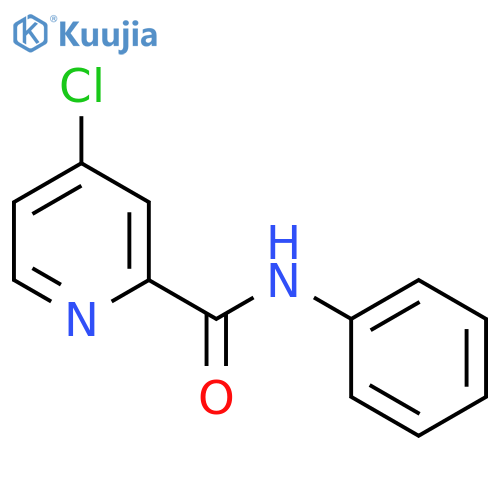 4-Chloro-N-phenylpicolinamide structure