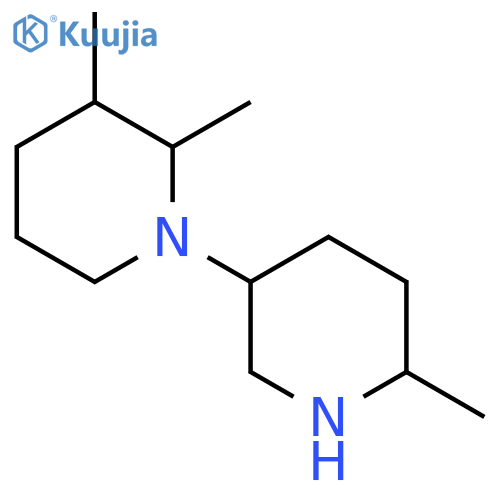 2,3-Dimethyl-1-(6-methylpiperidin-3-yl)piperidine structure