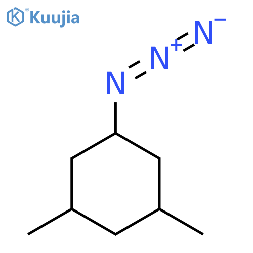 1-Azido-3,5-dimethylcyclohexane structure
