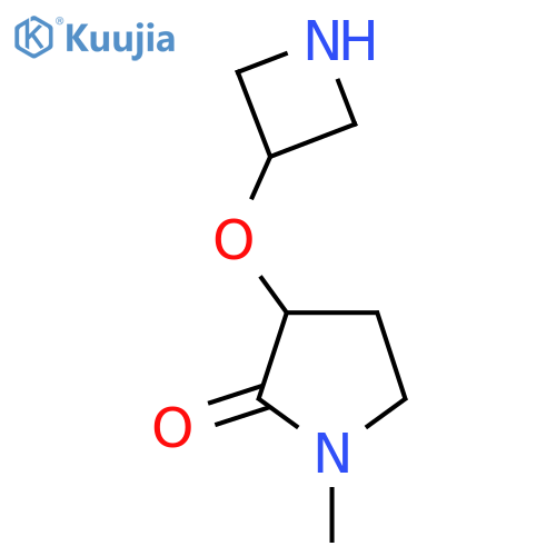 3-(Azetidin-3-yloxy)-1-methylpyrrolidin-2-one structure