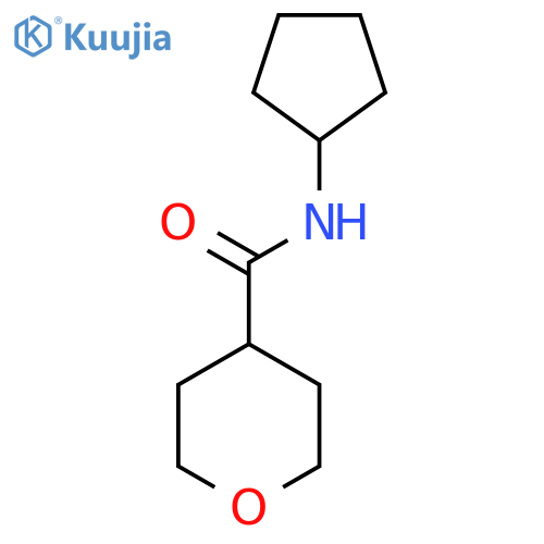 N-cyclopentyloxane-4-carboxamide structure