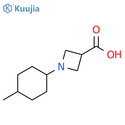 1-(4-methylcyclohexyl)azetidine-3-carboxylic acid structure