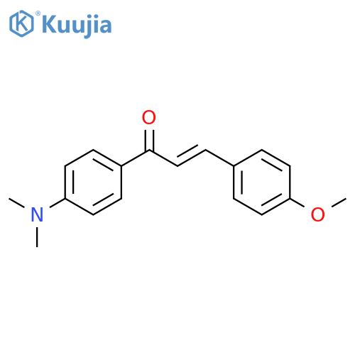 2-Propen-1-one, 1-[4-(dimethylamino)phenyl]-3-(4-methoxyphenyl)-,(E)- structure
