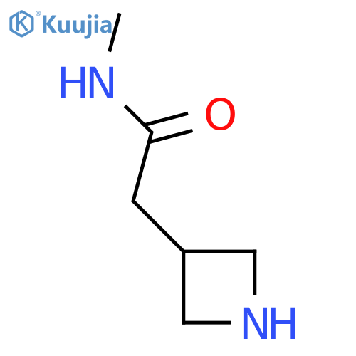 2-(azetidin-3-yl)-N-methylacetamide structure