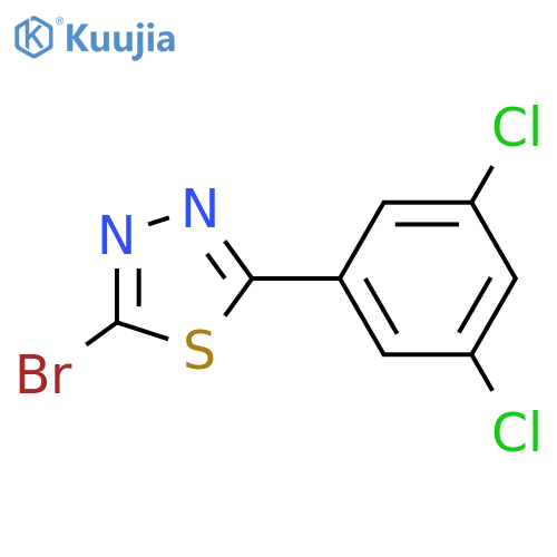 2-bromo-5-(3,5-dichlorophenyl)-1,3,4-thiadiazole structure