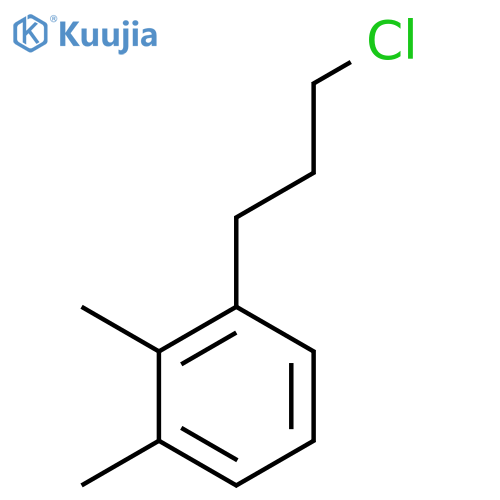 1-(3-Chloropropyl)-2,3-dimethylbenzene structure