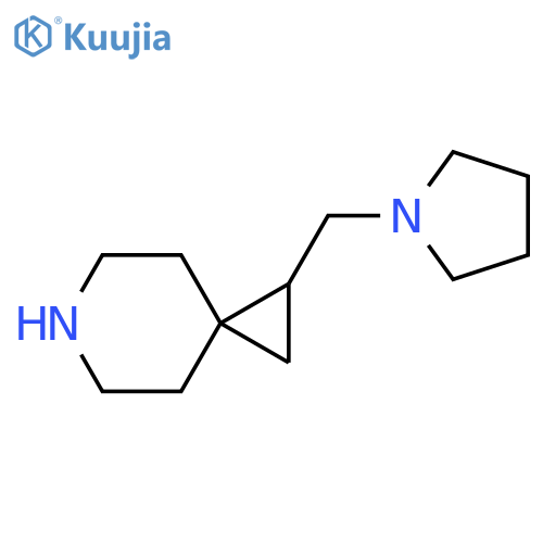 1-(Pyrrolidin-1-ylmethyl)-6-azaspiro2.5octane structure