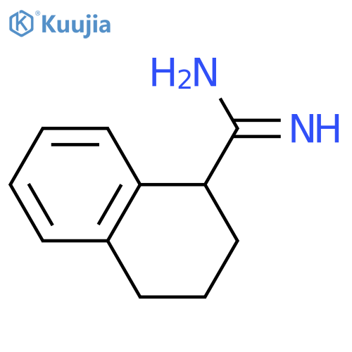 1,2,3,4-Tetrahydronaphthalene-1-carboximidamide structure