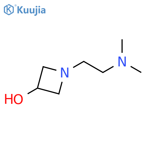 1-2-(Dimethylamino)ethylazetidin-3-ol structure
