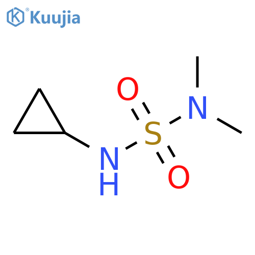 (Cyclopropylsulfamoyl)dimethylamine structure