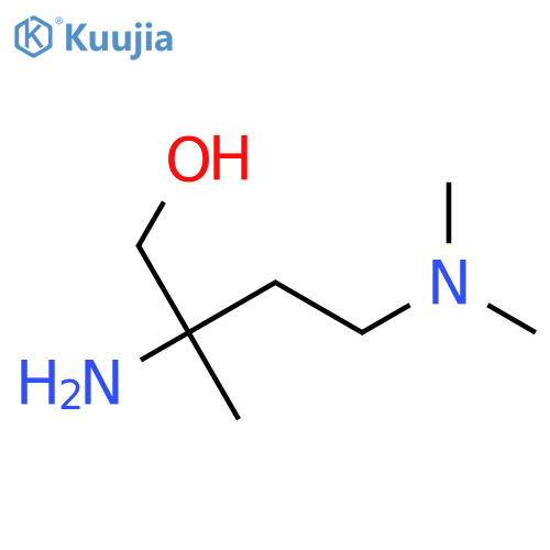 2-amino-4-(dimethylamino)-2-methylbutan-1-ol structure