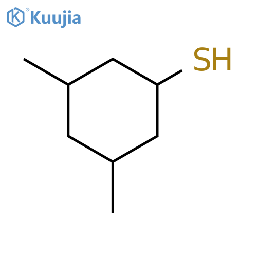 3,5-dimethylcyclohexane-1-thiol structure