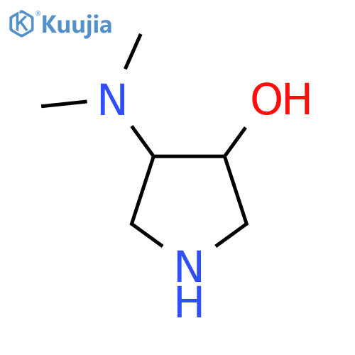 4-(Dimethylamino)pyrrolidin-3-ol structure