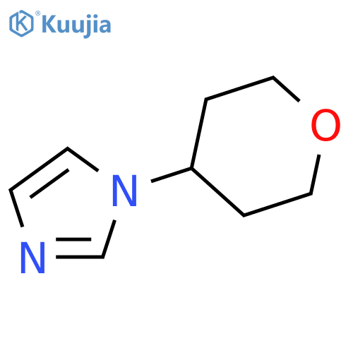 1-(Tetrahydro-2H-pyran-4-yl)-1H-imidazole structure