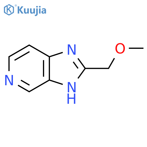 2-(Methoxymethyl)-3H-imidazo4,5-cpyridine structure