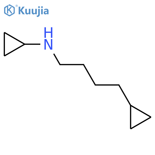 N-(4-cyclopropylbutyl)cyclopropanamine structure