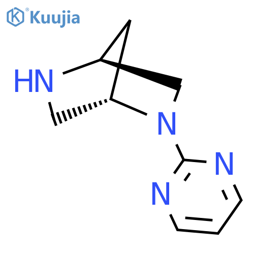 (1S,4S)-2-Pyrimidin-2-YL-2,5-diazabicyclo[2.2.1]heptane structure