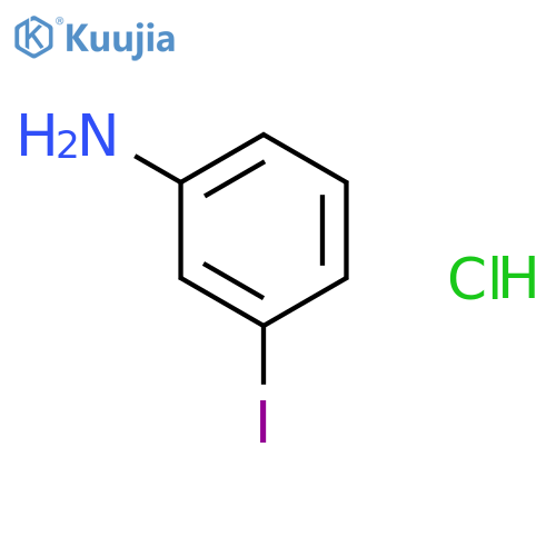 Benzenamine, 3-iodo-, hydrochloride structure