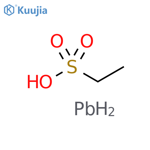 Ethanesulfonic acid, lead salt structure