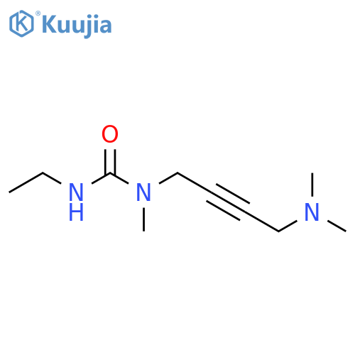 Urea, N-[4-(dimethylamino)-2-butynyl]-N'-ethyl-N-methyl- structure