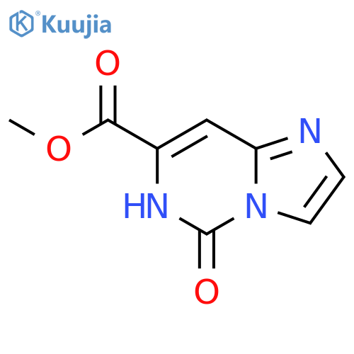 5,6-dihydro-5-oxo-Imidazo[1,2-c]pyrimidine-7-carboxylic acid methyl ester structure