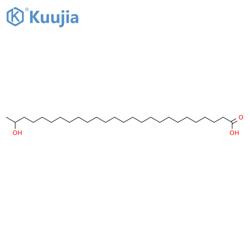 Hexacosanoic acid, 25-hydroxy- structure