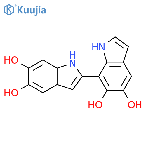 [2,7'-Bi-1H-indole]-5,5',6,6'-tetrol structure