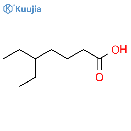 5-Ethylheptanoic acid structure