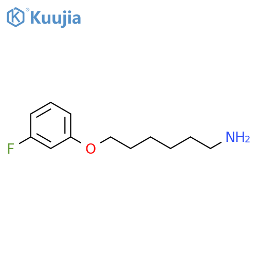 6-(3-Fluorophenoxy)hexan-1-amine structure
