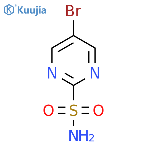 5-bromopyrimidine-2-sulfonamide structure