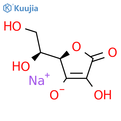 L-Ascorbic acid sodium salt structure