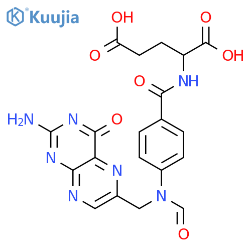 10-Formyl Folic Acid (>90%) structure