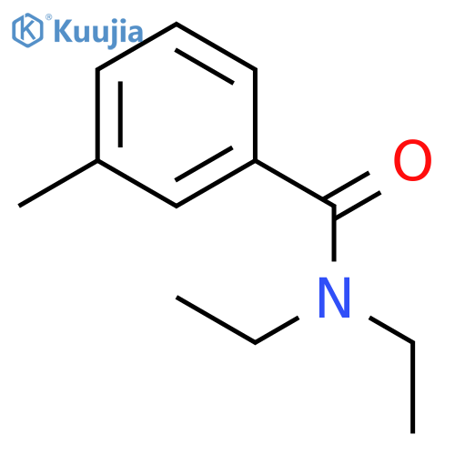 Diethyltoluamide structure