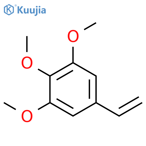 5-ethenyl-1,2,3-trimethoxybenzene structure