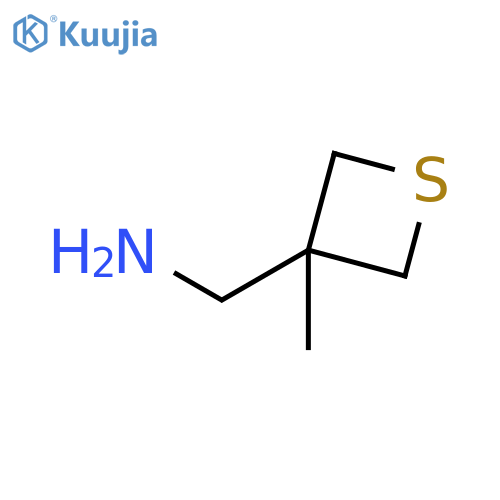 (3-Methylthietan-3-yl)methanamine structure