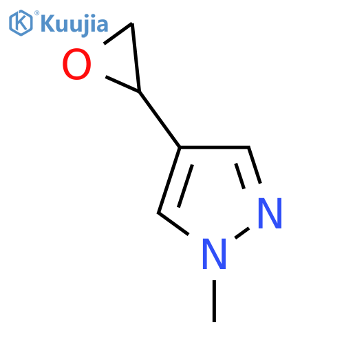 1-Methyl-4-(oxiran-2-yl)-1H-pyrazole structure