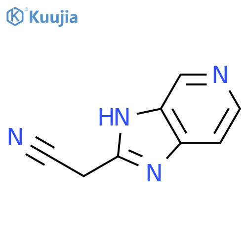 2-(3H-Imidazo[4,5-c]pyridin-2-yl)acetonitrile structure