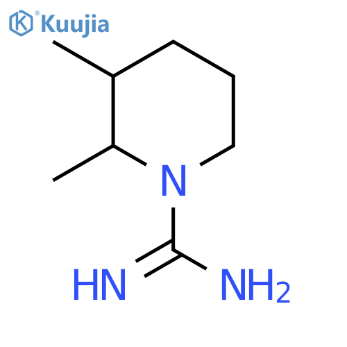 2,3-Dimethylpiperidine-1-carboximidamide structure
