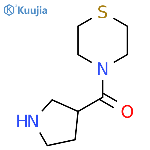 4-(Pyrrolidine-3-carbonyl)thiomorpholine structure