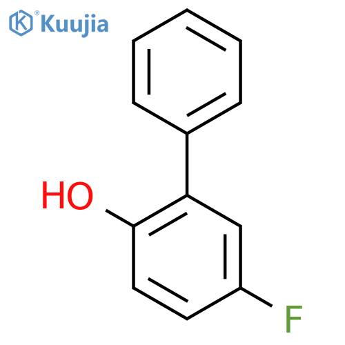 2-Phenyl-4-fluorophenol structure
