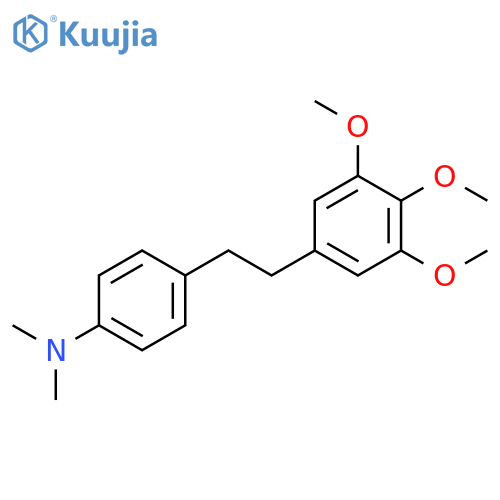 Benzenamine, N,N-dimethyl-4-[2-(3,4,5-trimethoxyphenyl)ethyl]- structure
