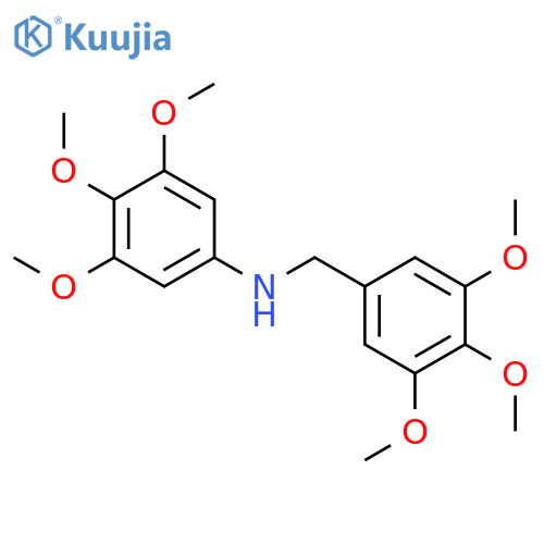 3,4,5-Trimethoxy-N-(3,4,5-trimethoxybenzyl)aniline structure