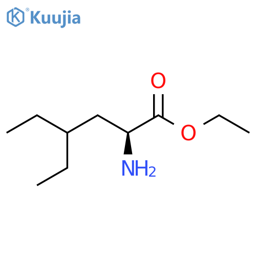 ethyl 2-amino-4-ethylhexanoate structure