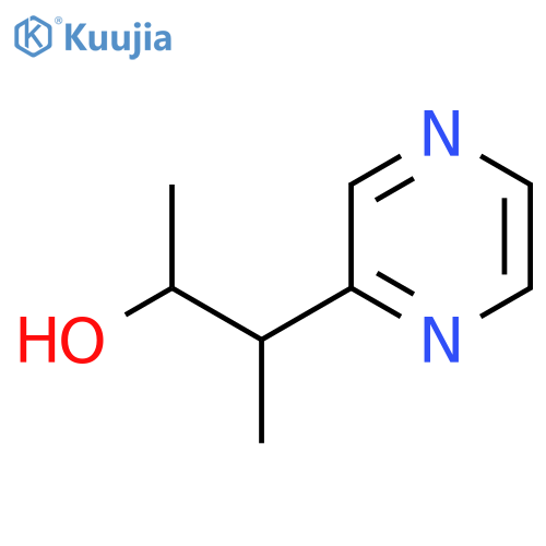3-(pyrazin-2-yl)butan-2-ol structure