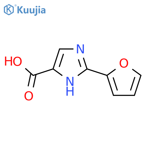 2-(Furan-2-yl)-1H-imidazole-5-carboxylic acid structure