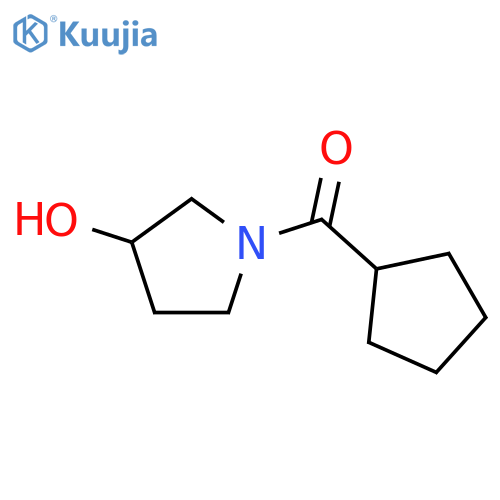 cyclopentyl(3-hydroxypyrrolidin-1-yl)methanone structure