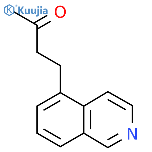 4-(isoquinolin-5-yl)butan-2-one structure