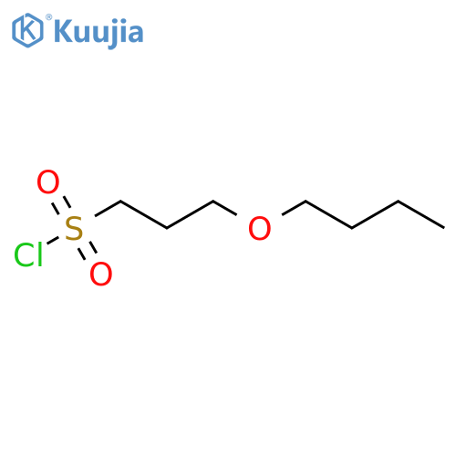3-butoxypropane-1-sulfonyl chloride structure