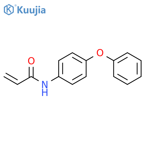 N-(4-phenoxyphenyl)prop-2-enamide structure